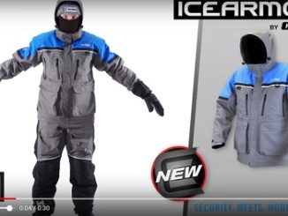 Best Float Suit on Ice the Ascent Float Parka and Bibs by Clam Outdoors