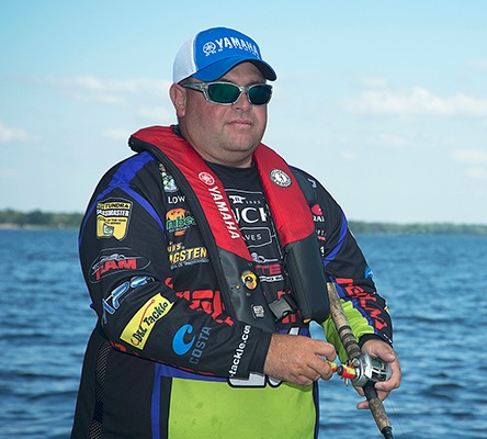 Yamaha Pro Bill Lowen Uses Three Lures in Shallow, Well-Defined Places