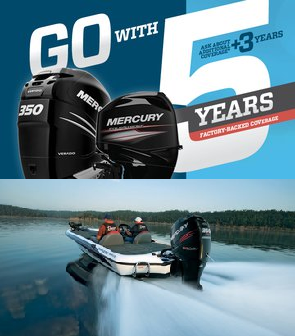 Mercury Marine announces 2018 Go With 5 outboard promotion