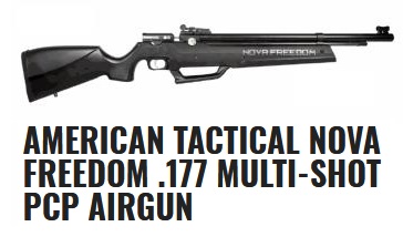 Nova-Freedom Multi-Stage Pump Pre-charged Airgun