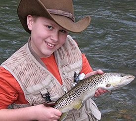 Fishing Trout With Mepps