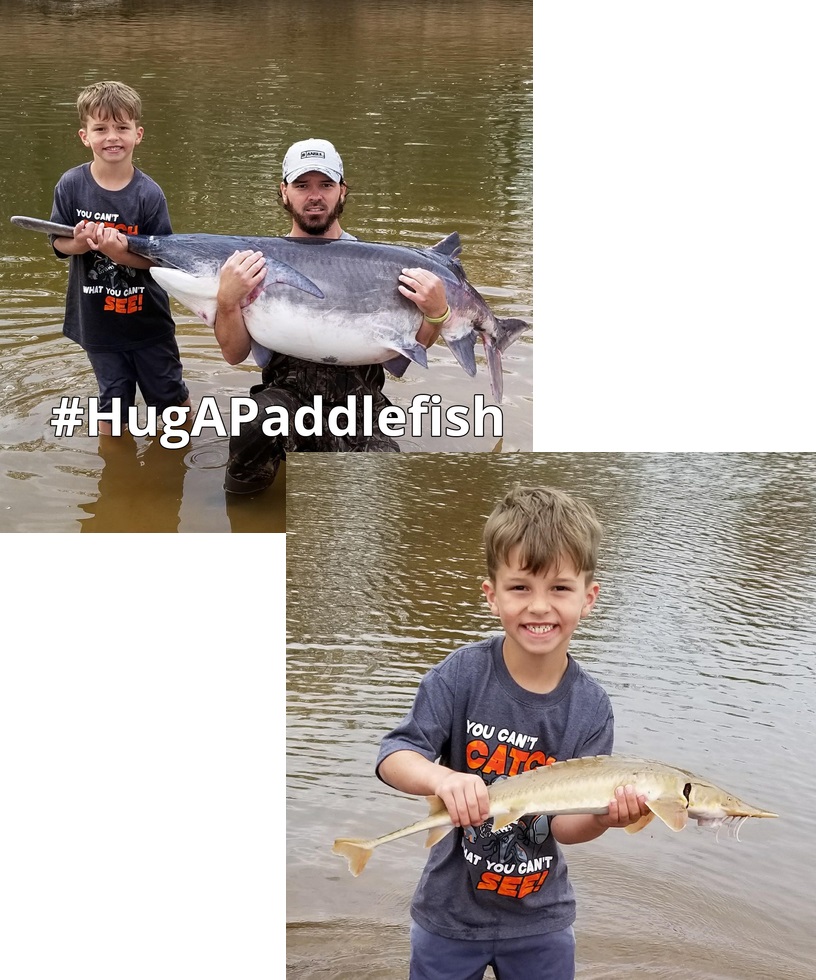 Oklahoma Youngster Catches Two Prehistoric Fish