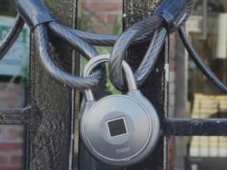 Tapplock One - World's first smart fingerprint padlock