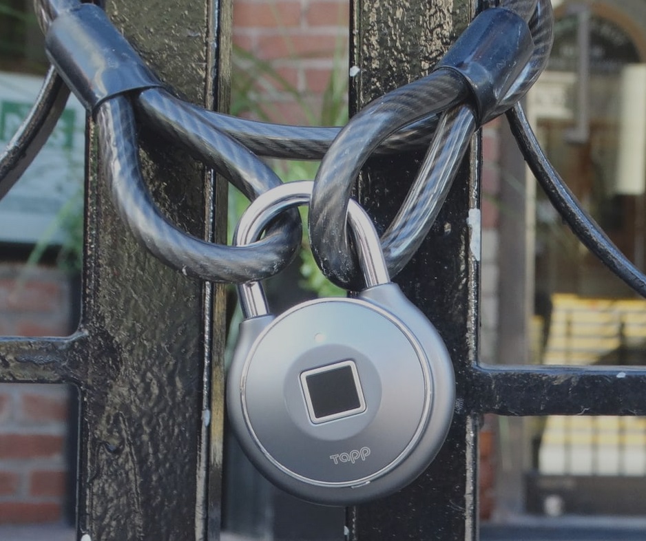 Tapplock One - World's first smart fingerprint padlock