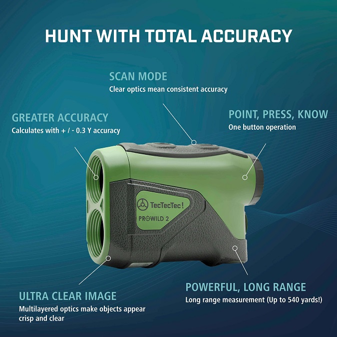 TecTecTec Announces ProWild 2 and ProWild S Hunting Laser Rangefinders