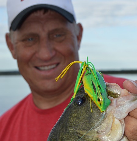 Largemouth On Frogs