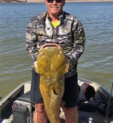 Elephant Butte Lake, N.M. Produces A Monster Cat