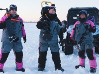 Women Ice Angler Project on Lake Superior