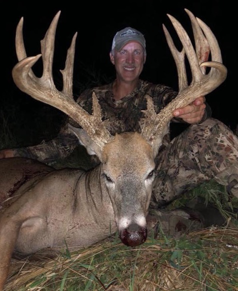 Andy Morgan, Pro Angler and Co-Host of Wolf Creek Bowhunting, Bagged A Giant