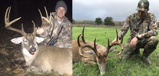 Tyler hunter takes pair of trophy bucks in East Texas