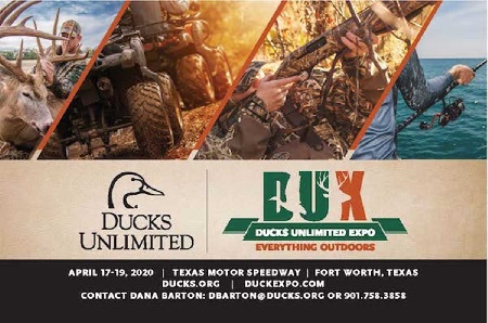 Ducks Unlimited Expo set for April 17-19, 2020