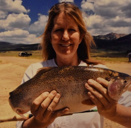 groundhog reservoir trout rainbow record books fisherwoman cortez earned caught records past she summer two just