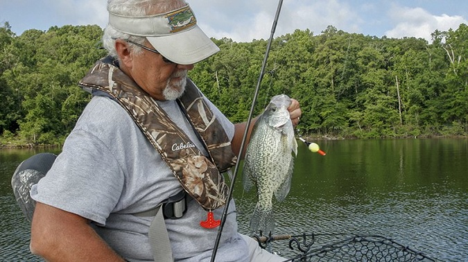 Arkansas GFC - Crappie Spawning Fishing Tips