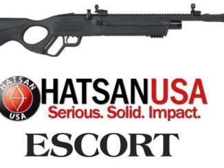 Providing a modern take on an old classic, Hatsan's new Vectis is a unique, lever-action, Pre-Charged Pneumatic (PCP) airgun. Reminiscent of a lever-action cowboy rifle, the Vectis is capable of delivering up to 35 shots on a single fill,