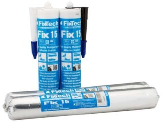 FixTech Fix15 Bonds Underwater and is Paintable