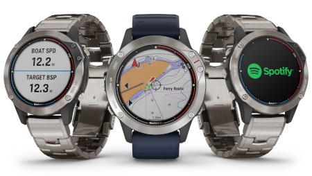 Garmin Introduces quatrix 6 Marine GPS Smartwatch